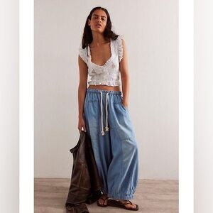 Free People Seasons pull on pants